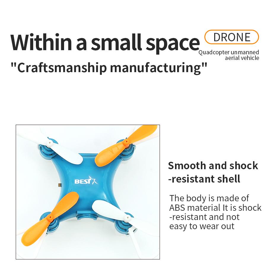 New upgraded version Drone Mini RemoteControl Aircraft New 360° dazzling flipChildren's Toy Micro Aircraft Fixed HeightQuadcopter Electronic flying toys Children'sgifts Cameras Controller