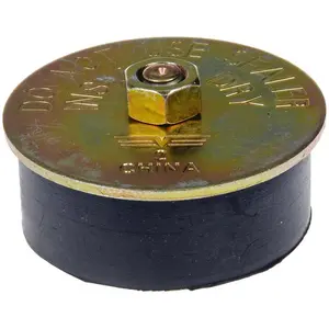 Dorman  2 in. Rubber Expansion Plug E T, Rubber