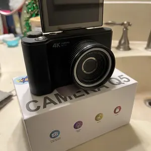 Digital Camera for Photography, Vlogging Camera for YouTube with 3" 180° Flip Screen, 16X Zoom Photo Camera and Shoot Camara with 32GB Micro SD Card for Teens Ages 8-18  Beginner