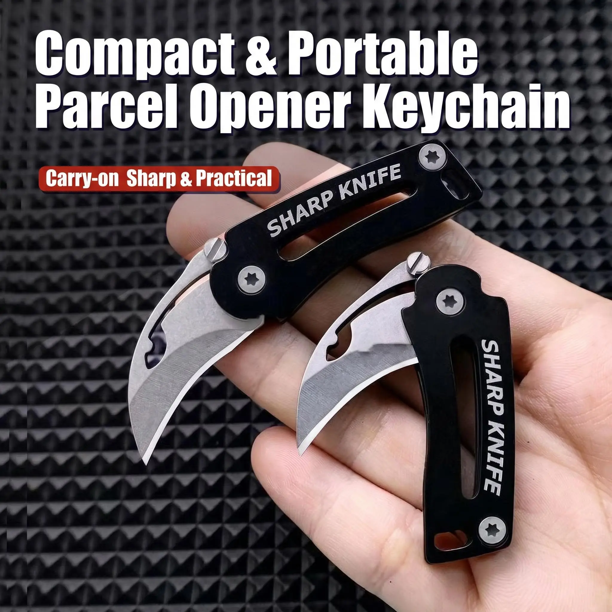 Compact All-Steel Multi-Functional Knives Set - Household Fruit Knife, Peeler, Portable Hand Tools with Steel Blades for Everyday Use