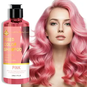 Lasting Shampoo for Dyed Hair, 230ML Glossy Moisturizing Conditioner, Smooth & Vibrant Shine, Prevents Hair Damage After Dyeing