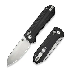 CIVIVI Yonder Folding Pocket Knife Designed by Zac Whitmore, Crossbar Lock Knife with 2.88" Blade 3.74" Handle, Lightweight Knife Gifts for Men, Women, Camping, Hiking