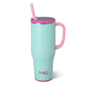 Swig Arctic Splash Leakproof Mega Mug 40oz