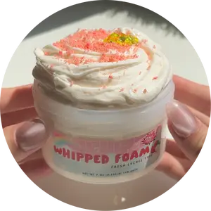 Whipped Lychee Foam