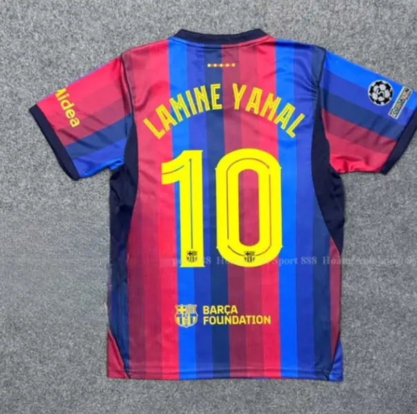 No. 10 Blue Red Soccer Jersey | Breathable Football Fan Shirt