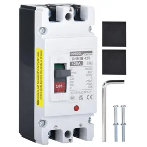 125 Amp DC Circuit Breaker, Battery Disconnect Switch for Power Station Solar System 125 Amp DC Circuit Breaker, Battery Disconnect Switch for Power Station Solar System