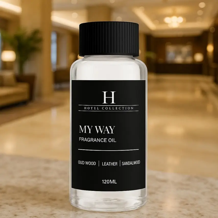 Hotel Collection Fragrance Oil - Fragrance Oil Inspired by Shangri-La Hotel 120 ml Aroma Bottle Scent Gift