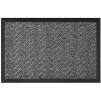 2 Tone Charcoal Chevron