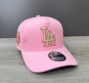 Los Angeles Dodgers New Era 9FORTY Snapback Baseball Cap – black white Flat Brim Hat with LA Logo & Anniversary Side Patch, MLB Streetwear Headwear