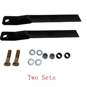 72" Brush Mower Blade Replacement – 2 Complete Sets (Blade, Bolts, Nuts, Washers, Bushings), Cuts Like New Again | Commercial Mower | Lawn Care