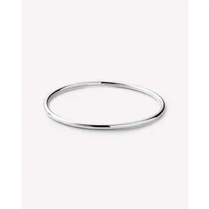 Silver Bangle - Carter Silver (3mm)