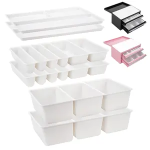 6 Packs Organizer Tray Divider Set for Kobalt 2-Drawer Mini Toolbox (Old Version Only) – Efficiently Organize Small Parts & Accessories, Keep Workspace Clean and Tidy