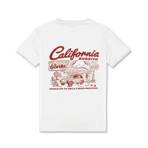 Men's California Retro Graphic T-Shirt - Vintage Car & Surf Print, Loose Fit Casual Short Sleeve Tee for Summer Outdoor Wear, Beach T Shirt, Classic Round Neckline, Nontransparent Material, Machine Washable Shirt