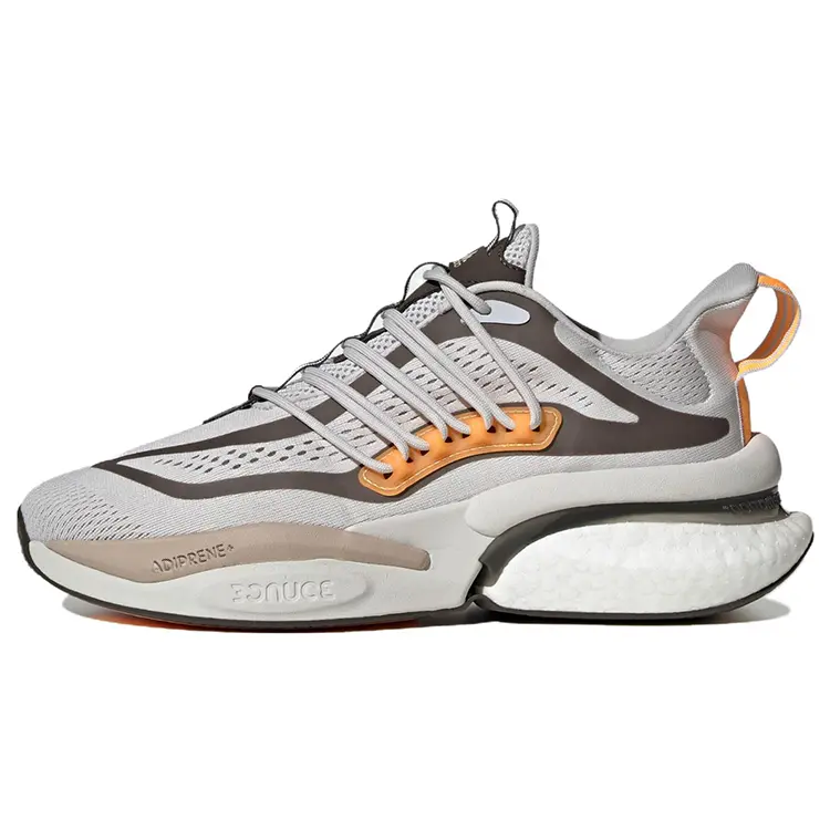 Adidas AlphaBoost V1 Grey Wonder Beige' Comfort Mid Top Casual Running Shoes Men's IE9670