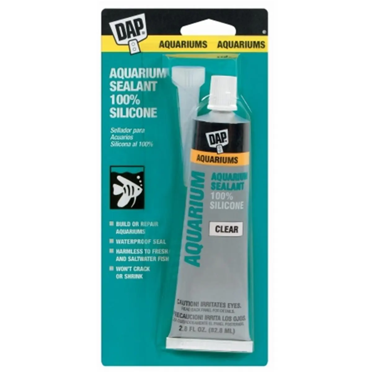 212 MAIN Dow Corning 00688 Silicone Rubber Aquarium Sealant, Carded Tube, Strong Adhesion, Long-Lasting Adhesive, Invisible Waterproof, Non-Toxic to Fresh & Saltwater Fish, Stays Flexible, Crack-Resistant, Shrink-Proof