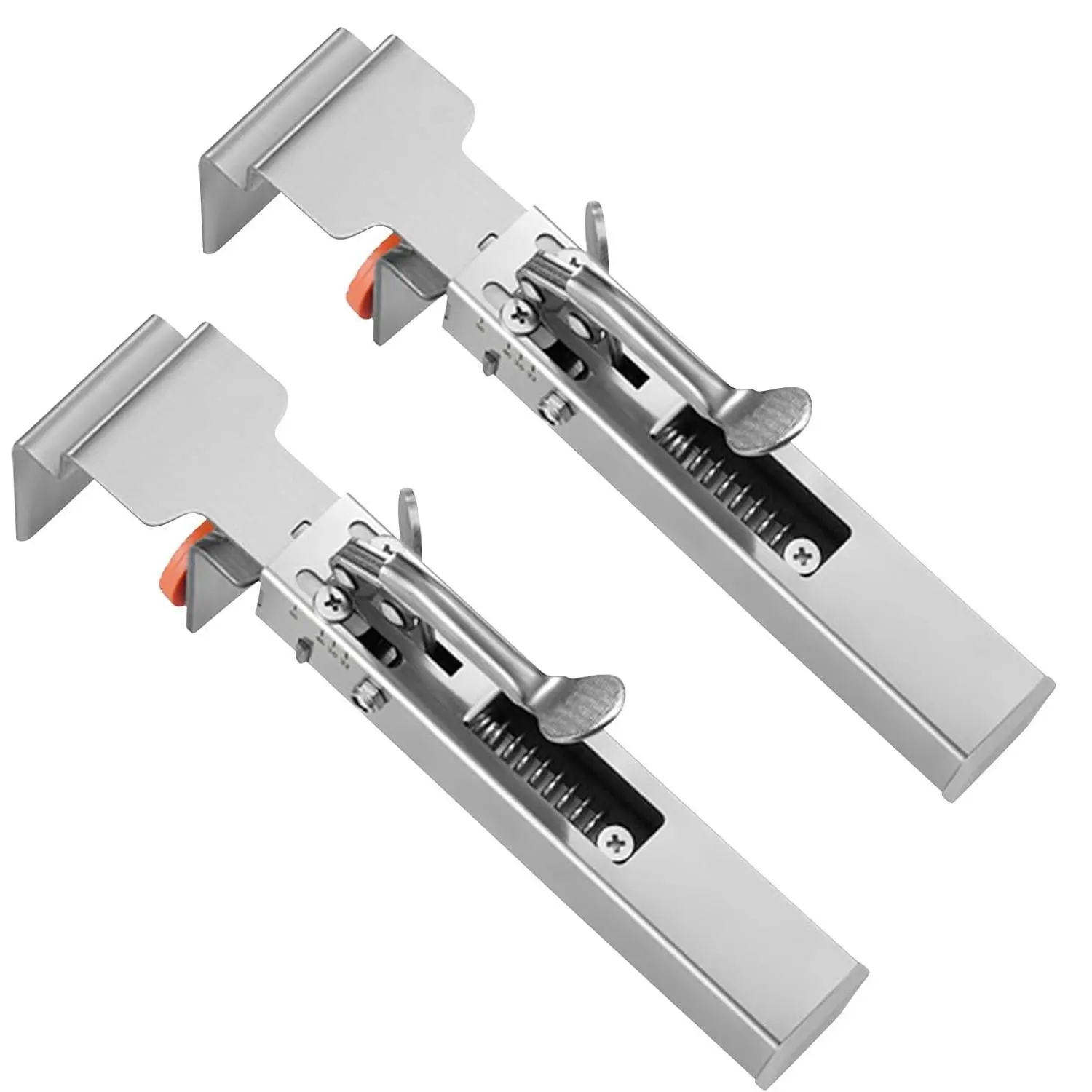Push-down Quick Drawer Clamp, Adjustable Telescopic Fixing Clamp, Drawer Mounting Clamp, Desk Mount Clamp, Auxiliary Tool for Home & Office, Secure Clamp, Adjustable Clamp Height