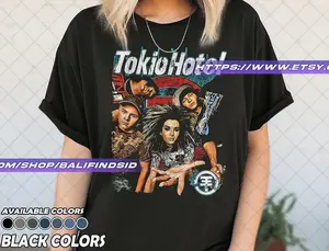 Youth Adult Tokio Hotel Musical Band Vintage Shirt, Tokio Hotel merch, Tokio Hotel Poster Design Graphic tee