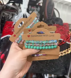 Handmade bracelet stack