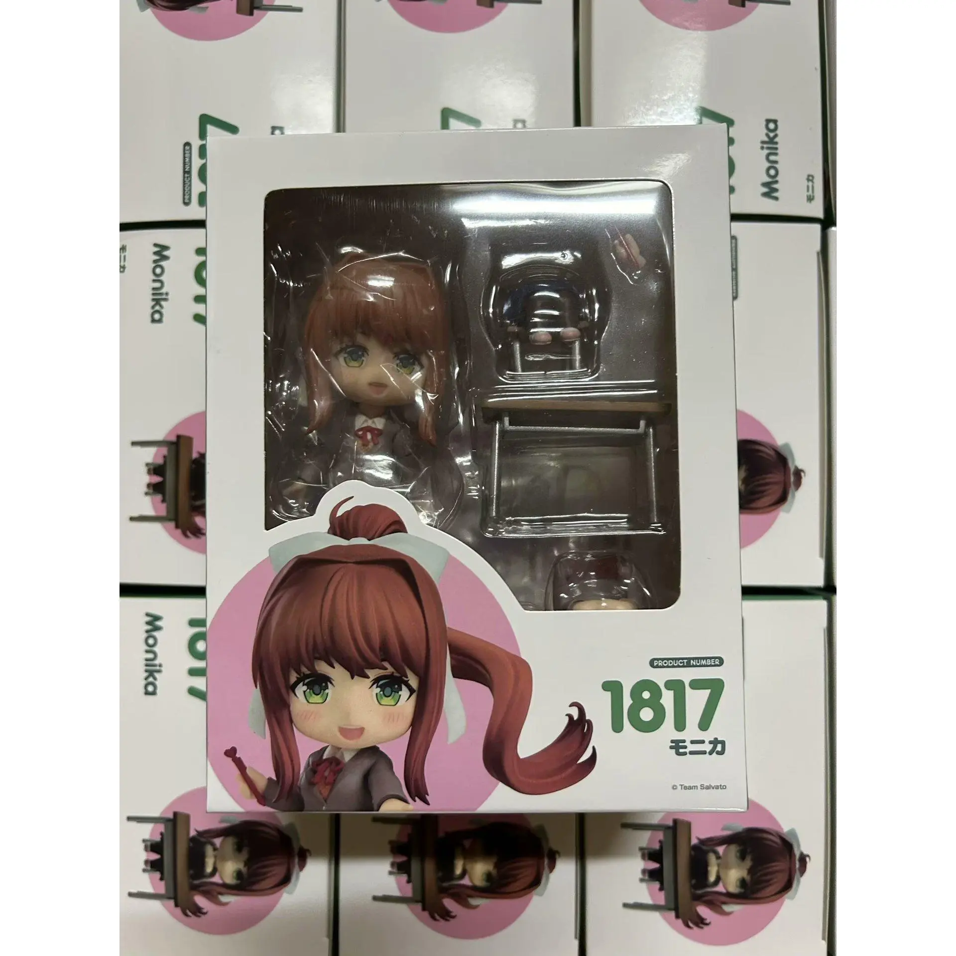 Nendoroid Doki Doki Literature Club 2283 2250 Figure Sayori Yuri Natsuki Monika Anime Collectible Desktop Decoration Model Toy