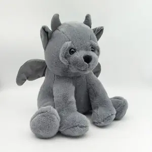New Gargoyle Bear Plush Toys Cartoon Animals Bear Toy Soft Pillow Plushie Halloween Christmas Kids Gift
