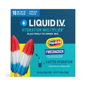 Liquid I.V.® Popsicle Firecraccker Hydration Multiplier® Powdered Electrolyte Drink Mix, 18 Count Packets