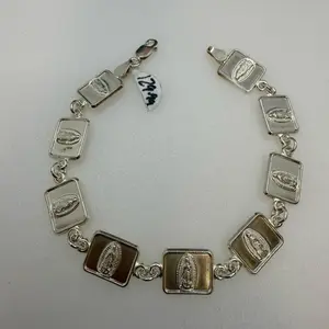 925 sterling silver bracelet 7” high quality Mexican silver Pulcera de plata Mexicana 7” pulgadas