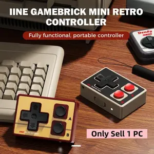 Portable Wireless Controller, Supports Tiktok Swipe, E-Book Page Turn, Music Control, Ppt Clicker, Mini Controller for iPhone/iPad/android, Selfie Shutter
