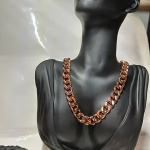 100% Pure Copper Chain Handcrafted with Intention Genuine High-Quality Crystals for Meditation Protection and Manifestation