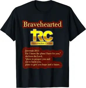 Bravehearted T-Shirt - Robynreede Shop WEQB08Z6HPMWG