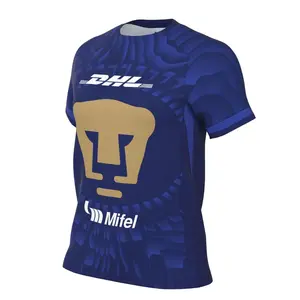 Pumas 2025/26 Away Replica Jersey Royal, Liga MX Women Soccer Shirt, Mexico Football Fan Apparel