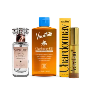 Vacation Chardonnay Luxury Fragrance and SPF Trio