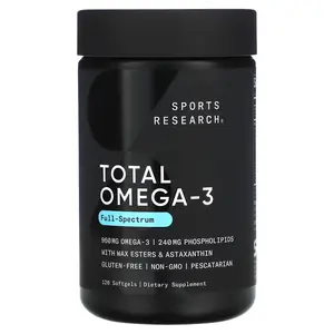 Sports Research Total Omega-3, 120 Softgels
