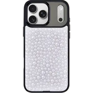 THE HOOD Dimension Panel GoldenSnap Magnetic Interchangeable Protective Phone Case Compatible with MagSafe, Cute Pink Heart & Bow Print Case for iPhone 17 Pro Max / iPhone 17 Pro / 17 / Air / 16 Pro Max / 16 Pro / 15 Pro Max / 15 Pro