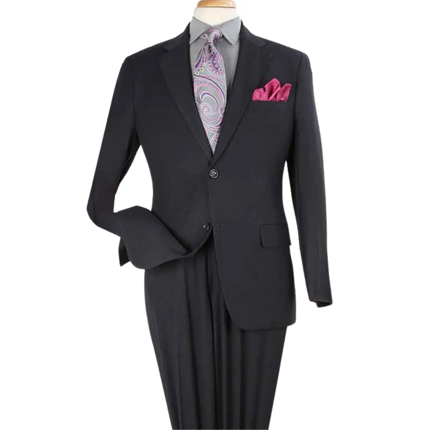 Charcoal 2 Piece Modern Fit Wool Feel Suit