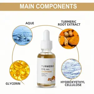 Serum, 1 Count Moisturizing & Firming Skin Care Serum, Natural Extract Skin Care Product for Women & Men 30ml Turmeric Oil Serum, 1 Count Moisturizing & Firming Skin Care Serum, Natural Extract Skin Care Product for Women & Men Christmas gifts