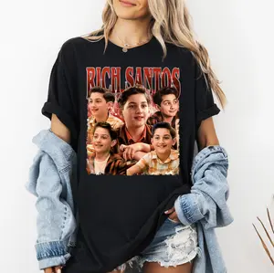 Rich Santos Bootleg Tee, IT: Welcome To Derry Comfort Shirt, The Black Spot Vintage Graphic Unisex Shirt, Movie Gift For Him Her, Sweater, Hoodie