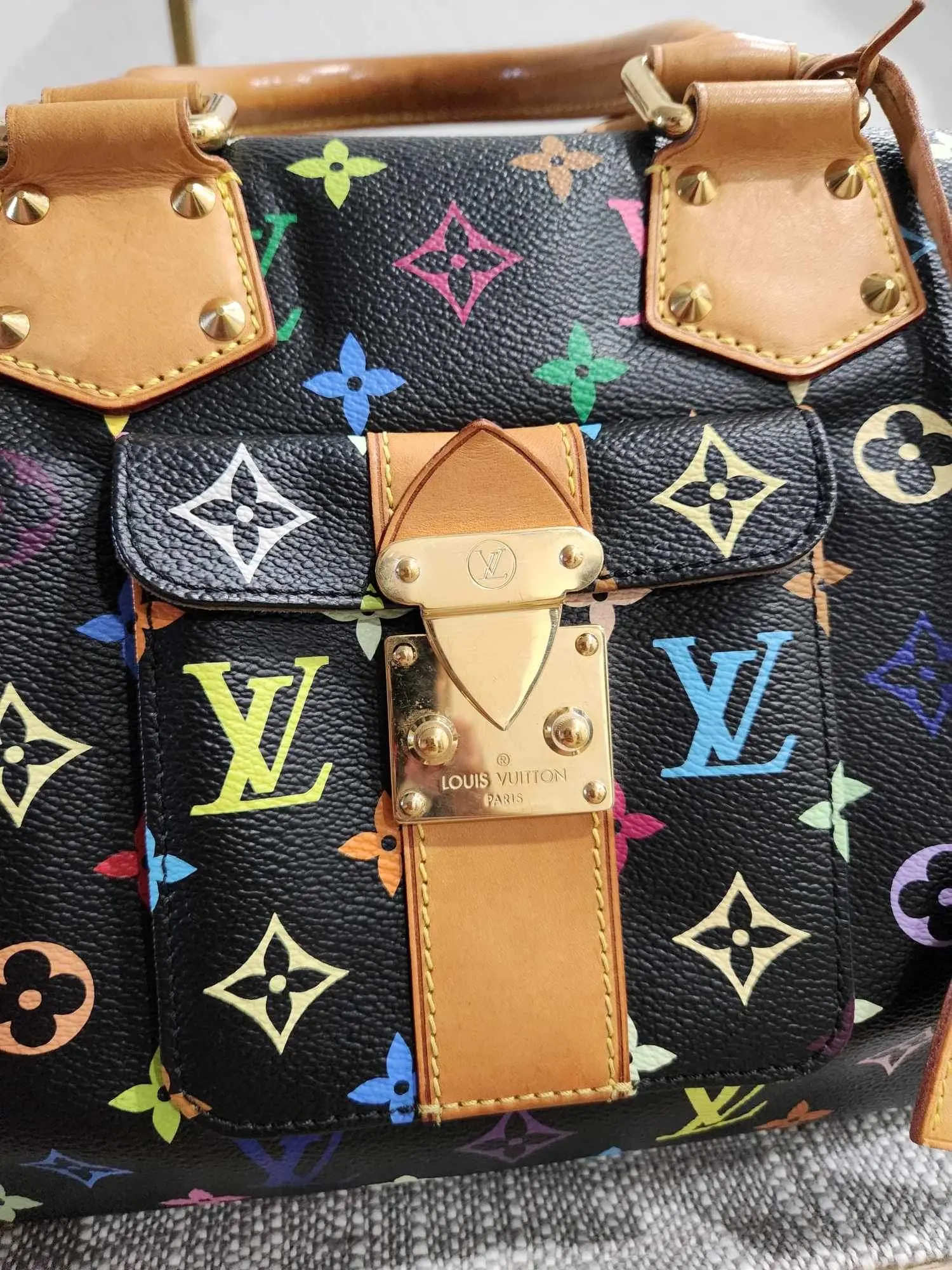 Pre-owned Louis Vuitton Leather Tote Bags Preowned Takeshi
