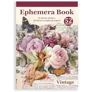 Vintage Sticker Book, 32 Sheets 496 Pcs Vintage Aesthetics Stickers & 20 Sheets Washi Paper for Journaling Scrapbooking Bullet Journals Planners Letter Card Making