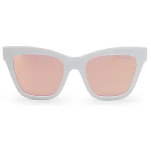 Cosmo White Rose Gold Sunglasses with Classic Design and Lightweight Frame