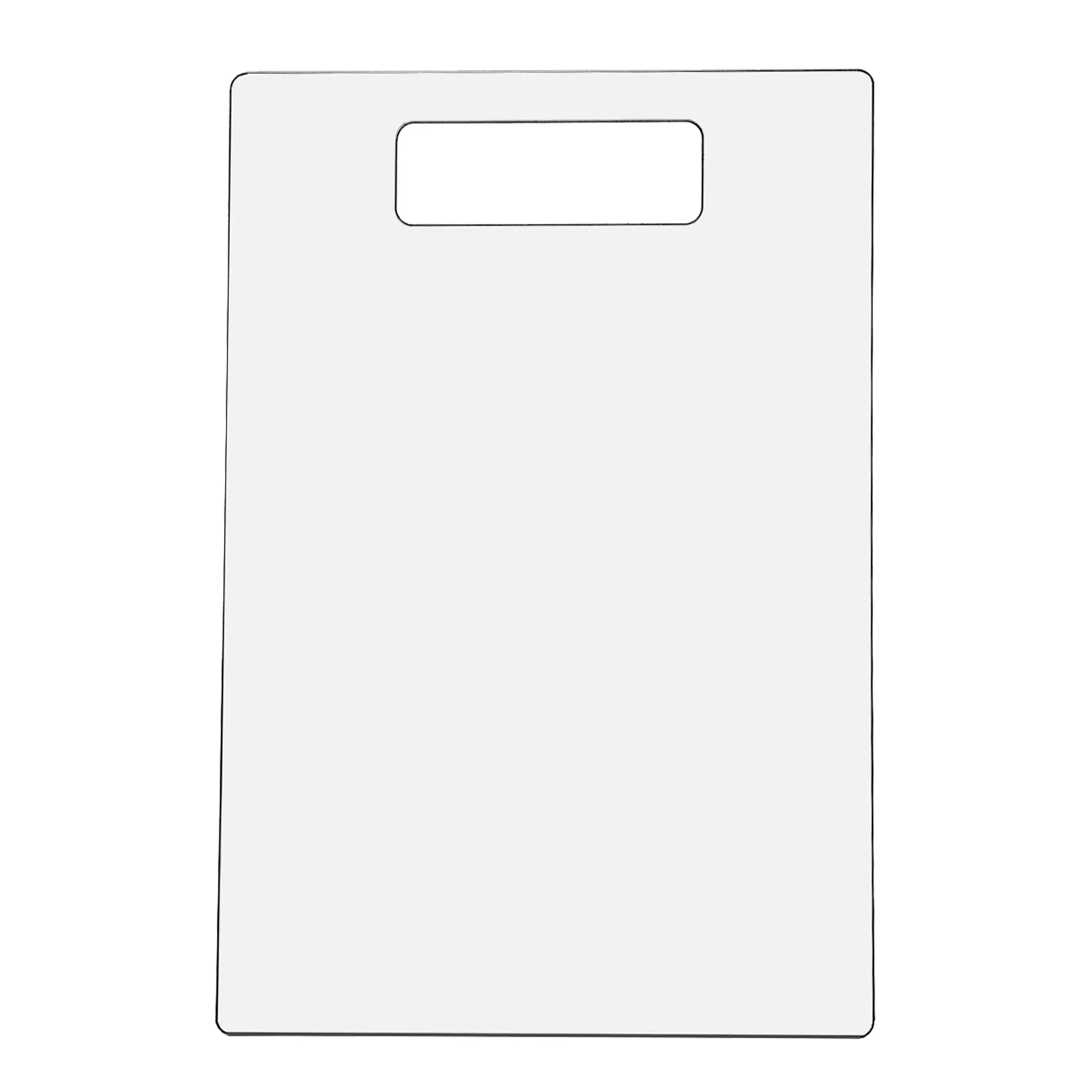 Shirt Folding Board Acrylic Laundry Plate Organization 9.5 x 14 Keep Drawers and Laundry Neat Keep Creases Clean for Blouses Tunics Pullovers and Turtleneck Shirts and Sweaters Clear Black or White by 321 Plastics