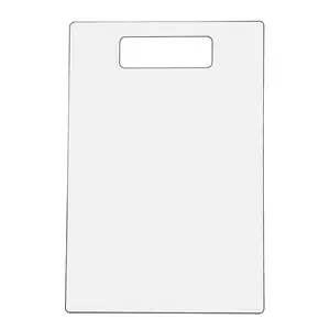 Shirt Folding Board Acrylic Laundry Plate Organization 9.5 x 14 Keep Drawers and Laundry Neat Keep Creases Clean for Blouses Tunics Pullovers and Turtleneck Shirts and Sweaters Clear Black or White by 321 Plastics