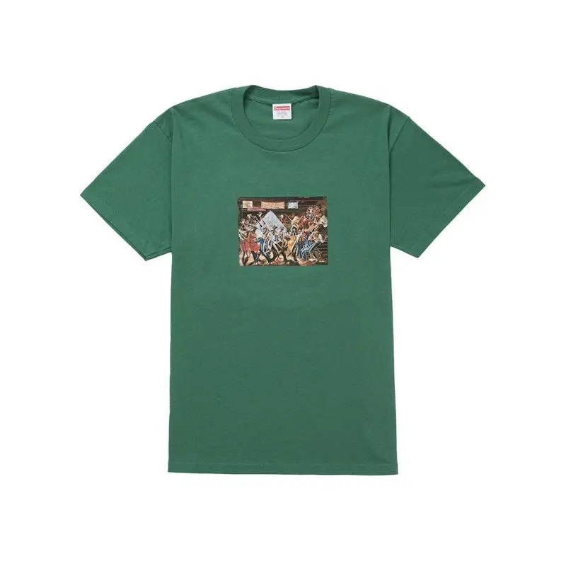 Supreme Men's Ernie Barnes Tee Pine, from StockX
