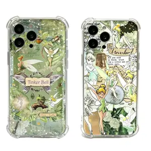Phone case T-Tinker Bell TPU protective case, Suitable  for iPhone 17, 16, 15, 14, 13, 12, 11 Pro Air Plus ProMax and Samsung S26-S22 Plus shock-absorbing phone cases, fashionable gift.