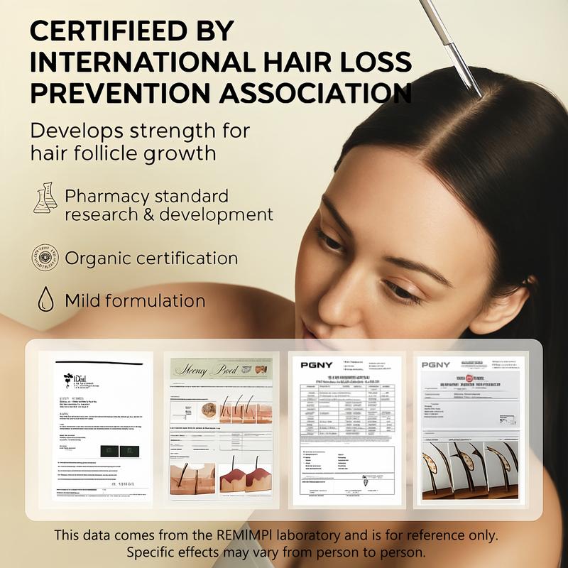 REMIMPI Intensive Hair Repair Set – 4 Anti Hair Loss Shampoos + 2 Growth Tonics | Advanced Herbal Treatment for Thinning, Damaged Hair & Weak Scalp (300ml x 4 + 50ml x 2)