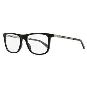 Gucci Classic Rectangular Eyeglasses GG0691O 001 Black/Ruthenium 54mm Gucci Classic Rectangular Eyeglasses GG0691O 001 Black/Ruthenium 54mm