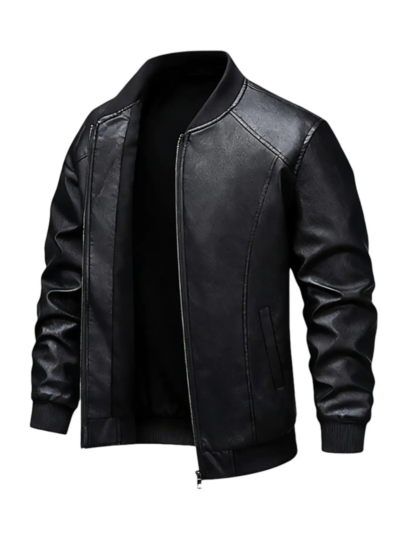 armani leather jacket - TikTok Shop