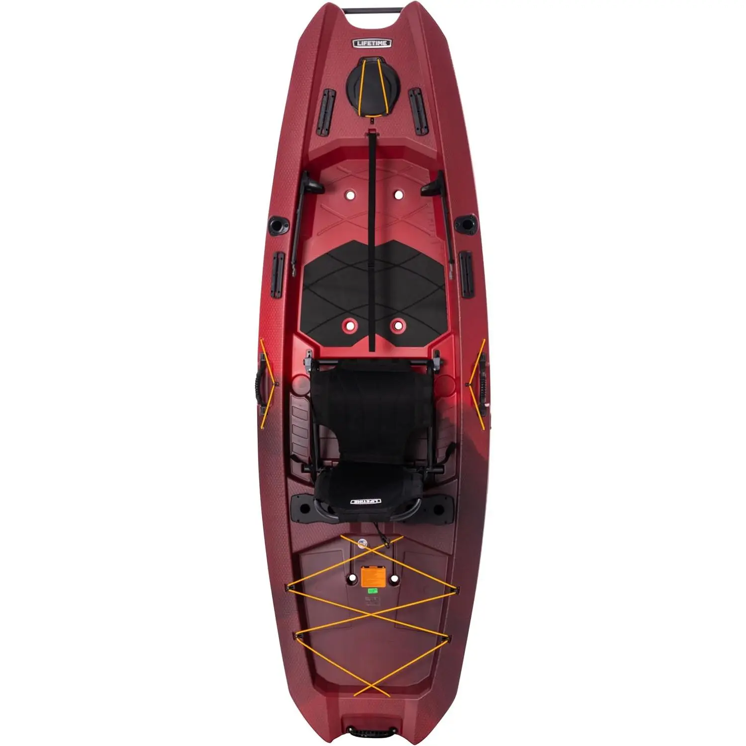 Lifetime Manta Angler Kayak 10', Stand-Up Fishing Kayak, 6 Rod Holders, Adjustable Seat