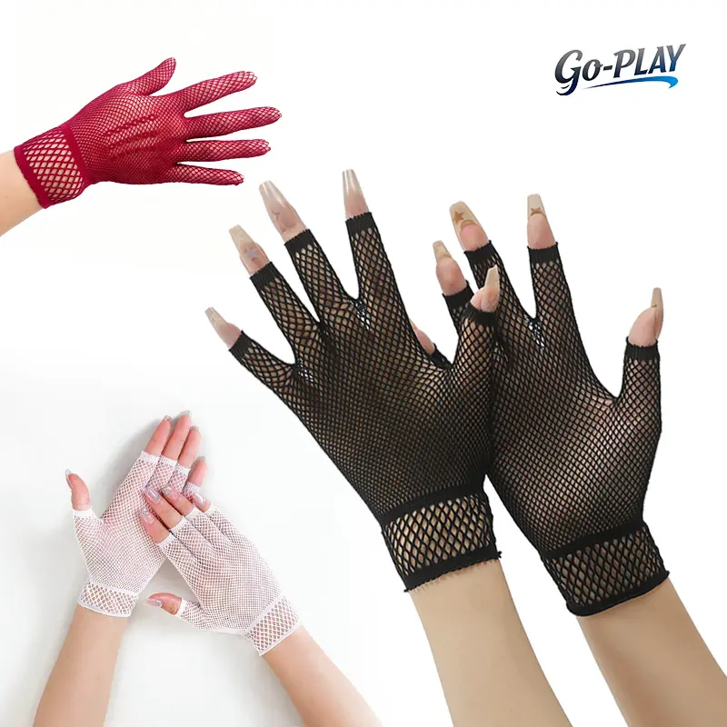 3 Pairs Gothic Fishnet Fingerless Gloves for Women, Vintage Mesh Short Gloves, Y2K Punk Emo Goth Accessories, Breathable Stretch Fishnet Gloves, Coquette Party Outfit, Festival Rave Fashion, Halloween Cosplay Costume, Harajuku Streetwear,Sports outdoor