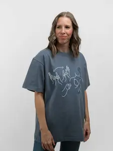 JESUS LOVES YOU ASL T-SHIRT