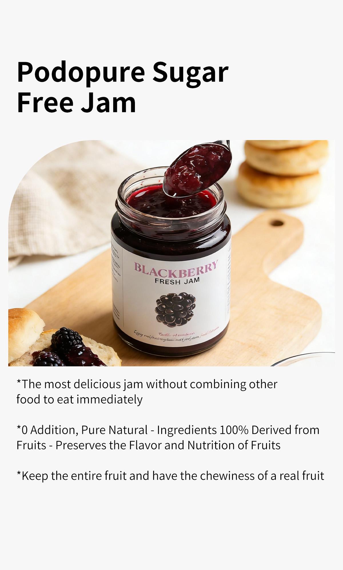 Sugar-Free Fresh Black Berry Jam Sugar-Free Fresh Black Berry Jam